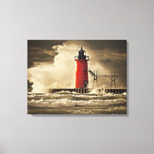 Meer effect canvas afdruk (Voorkant)