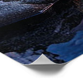 Meer en bergen poster (Hoek)