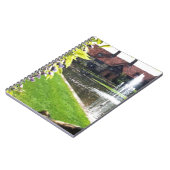 Meer en fontein bij RHS Wisley Notitieboek (Linkerzijde)