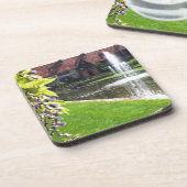 Meer en fontein bij RHS Wisley Onderzetter (Linkerzijde)