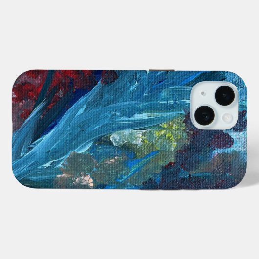 Meer en het onkruid Case-Mate iPhone case (Achterkant (horizontaal))