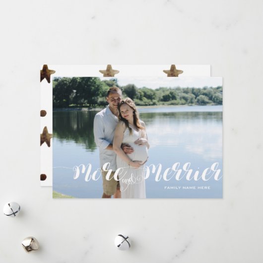 Meer en meer foto's op feestdag Kaart (Voorkant / Achterkant in situ)