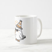 Meer Espresso Funny Coffee Bird – Schattigee Carto Koffiemok (Voorkant rechts)