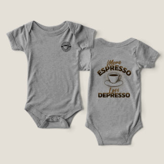 Meer Espresso Minder Depresso – Coffee Quote Desig