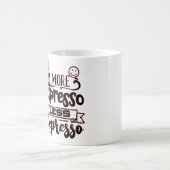 Meer Espresso Minder Depresso - Espresso Liefde Koffiemok (Center)