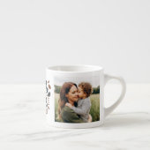 Meer Espresso Minder Depresso gepersonaliseerde 2 Espresso Kop (Rechts)