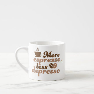 Meer Espresso Minder Depresso Kop