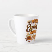 Meer Espresso Minder Depresso Latte Mok (Linkerhoek)