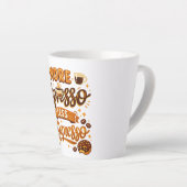 Meer Espresso Minder Depresso Latte Mok (Rechterhoek)