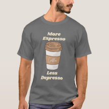 Meer Espresso Minder Depresso Latte Mok