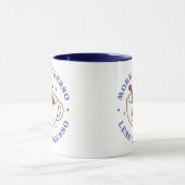 Meer Espresso Minder Depresso Retro Koffie Mok (Midden)