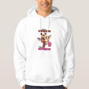 Meer espresso minder depresso Spruch Kaffee Espres Hoodie