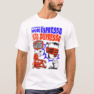 Meer Espresso Minder Depresso T-shirt