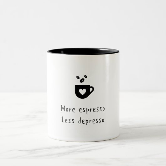 MEER ESPRESSO MINDER DEPRESSO TWEEKLEURIGE KOFFIEMOK (Center)