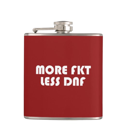 Meer FKT, minder DNF Heupfles (Voorkant)
