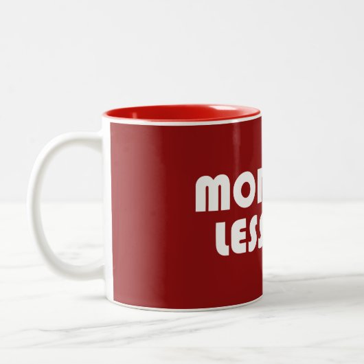 Meer FKT, minder DNF Tweekleurige Koffiemok (Links)