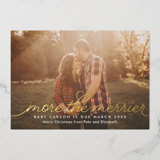 Meer Folie voor zwangerschap Zwangerschap Kaart (Voorkant)