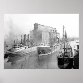 Meer Freighters Poster (Voorkant)