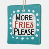 Meer frietjes alsjeblieft Ornament (Links)
