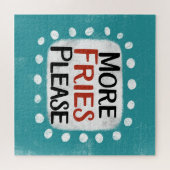 Meer frietjes alsjeblieft puzzel (Horizontaal)