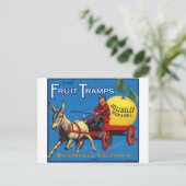 Meer fruittramp briefkaart (Staand voorkant)