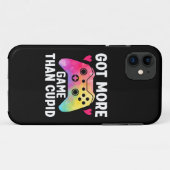 Meer game dan Cupid Valentijn Video Game Case-Mate iPhone Case (Achterkant (horizontaal))