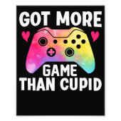 Meer game dan Cupid Valentijn Video Game Foto Afdruk (Voorkant)