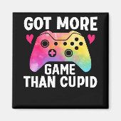 Meer game dan Cupid Valentijn Video Game Magneet (Voorkant)