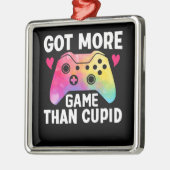 Meer game dan Cupid Valentijn Video Game Metalen Ornament (Links)
