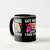 Meer game dan Cupid Valentijn Video Game Mok (Voorkant links)