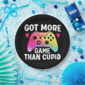 Meer game dan Cupid Valentijn Video Game Papieren Bordje (Feest)