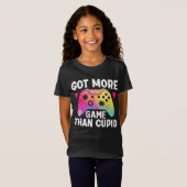 Meer game dan Cupid Valentijn Video Game T-shirt (Voorkant volledig)