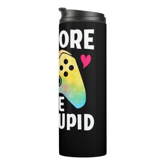 Meer game dan Cupid Valentijn Video Game Thermosbeker (Geroteerd rechts)