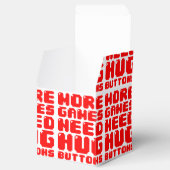 MEER GAMES HEBBEN HUG-BUTTONNEN NODIG BEDANKDOOSJES (Geopend)