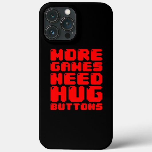 MEER GAMES HEBBEN HUG-BUTTONNEN NODIG Case-Mate iPhone CASE (Achterkant)