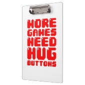 MEER GAMES HEBBEN HUG-BUTTONNEN NODIG KLEMBORD (Links)