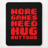 MEER GAMES HEBBEN HUG-BUTTONNEN NODIG MUISMAT (Voorkant)