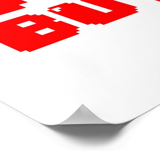 MEER GAMES HEBBEN HUG-BUTTONNEN NODIG POSTER (Hoek)