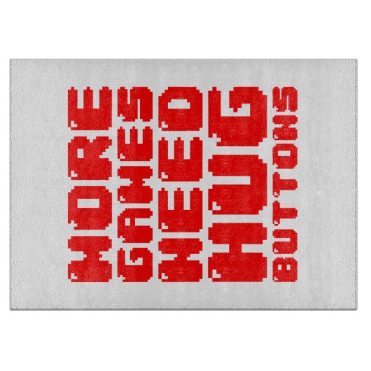 MEER GAMES HEBBEN HUG-BUTTONNEN NODIG SNIJPLANK (Voorkant)