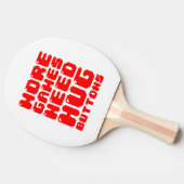 MEER GAMES HEBBEN HUG-BUTTONNEN NODIG TAFELTENNISBATJE (Zijkant)