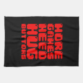 MEER GAMES HEBBEN HUG-BUTTONNEN NODIG THEEDOEK (Horizontaal)