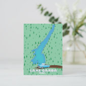 Meer Garda Italië reisposter kaart (Staand voorkant)