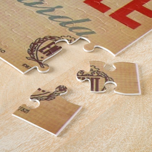  meer Garda Riva Torbole Italië Toerismekunst Legpuzzel (Zijkant)