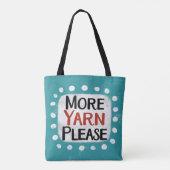 Meer garen alstublieft Canvas tas (Achterkant)