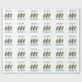 Meer garen cadeaupapier (Vlak)