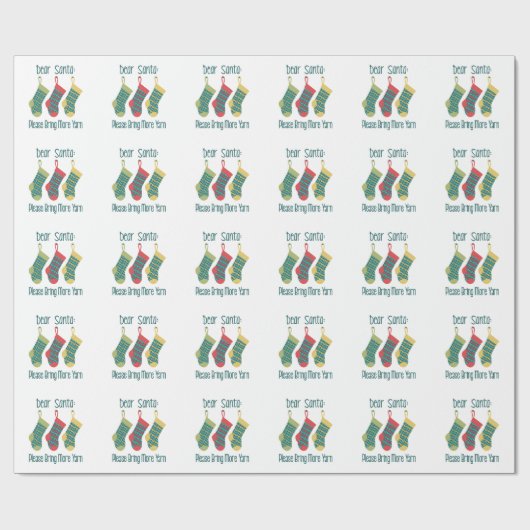 Meer garen cadeaupapier (Vlak)