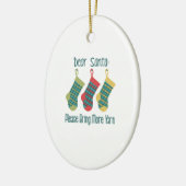 Meer garen keramisch ornament (Links)