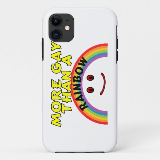 Meer gay dan een regenboog Case-Mate iPhone case (Achterkant)