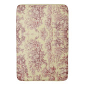 meer geel rood toile de jouy badmat (Voorkant Verticaal)