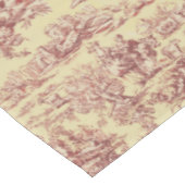  meer geel rood toile de jouy tafelkleed (Gekanteld)